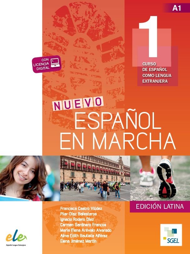Español en marcha 1 libro del alumno + CD. Edición Latina, de Castro Viúdez, Francisca | portada del libro