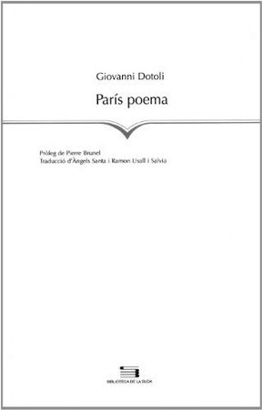 París poema, de Dotoli | portada del libro