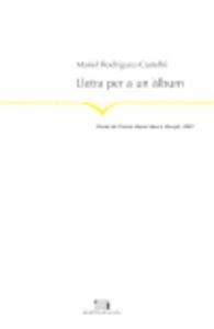 Lletra per a un àlbum, de Rodríguez-Castelló | portada del libro