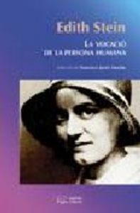 La vocació de la persona humana, de Stein, Edith | portada del libro