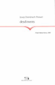 Desdiments, de Domènech Ponsatí | portada del libro