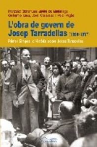 L'obra de govern de Josep Tarradellas (1936-1977), de Bonamusa, Francesc | portada del libro