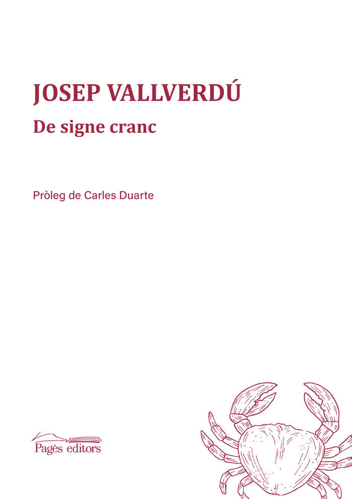 De signe cranc, de Vallverdú i Aixalà, Josep | portada del libro
