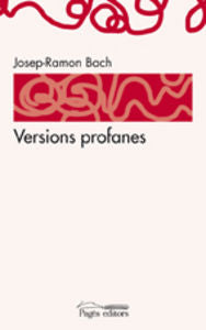 Versions profanes, de Bach | portada del libro
