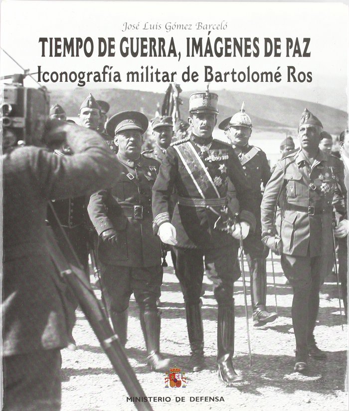Tiempos de guerra, imágenes de paz, de Gómez Barceló | portada del libro