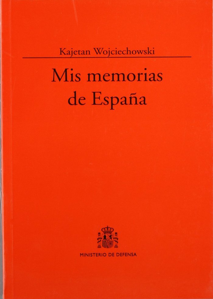 Mis memorias de España, de Wojciechowski | portada del libro