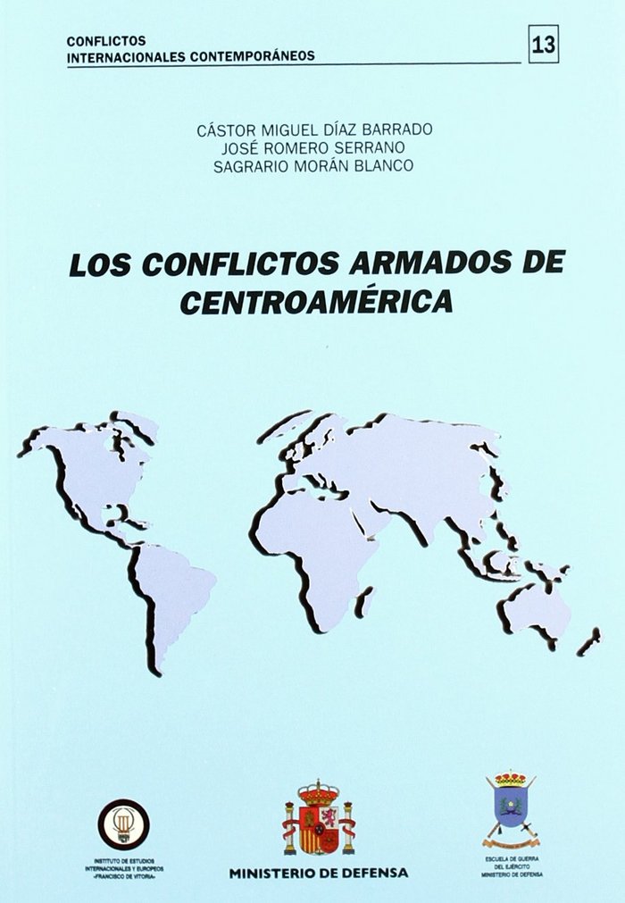 Los conflictos armados de Centroamérica, de Díaz Barrado | portada del libro