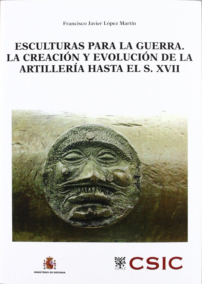 Esculturas para la guerra, de López Martín | portada del libro