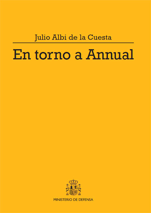 En torno a Annual, de ALBI DE LA CUESTA, JULIO | portada del libro