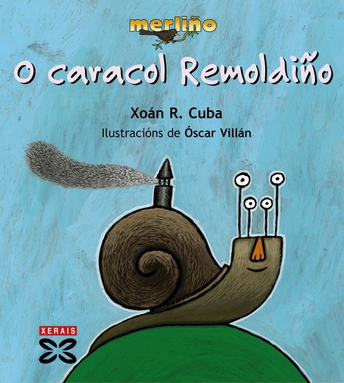 O caracol Remoldiño, de Cuba, Xoán R. | portada del libro