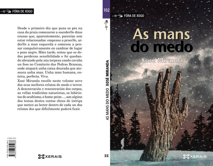 As mans do medo, de Miranda, Xosé | portada del libro