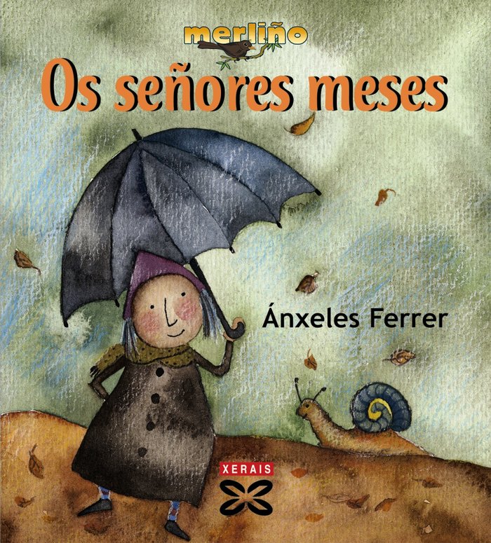 Os señores meses, de Ferrer, Ánxeles | portada del libro