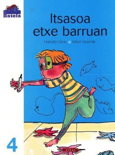 Itsasoa etxe barruan, de Cano Jauregi | portada del libro