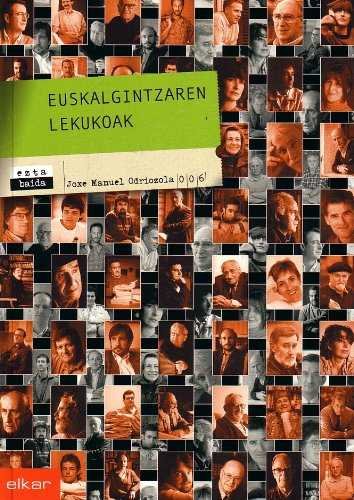 Euskalgintzaren lekukoak, de Odriozola Lizarribar, Joxe Manuel | portada del libro