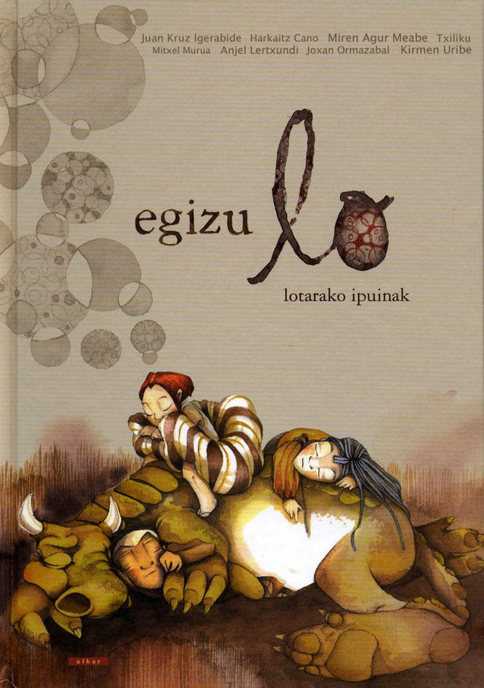 Egizu lo. Lotarako ipuinak, de Batzuen artean | portada del libro