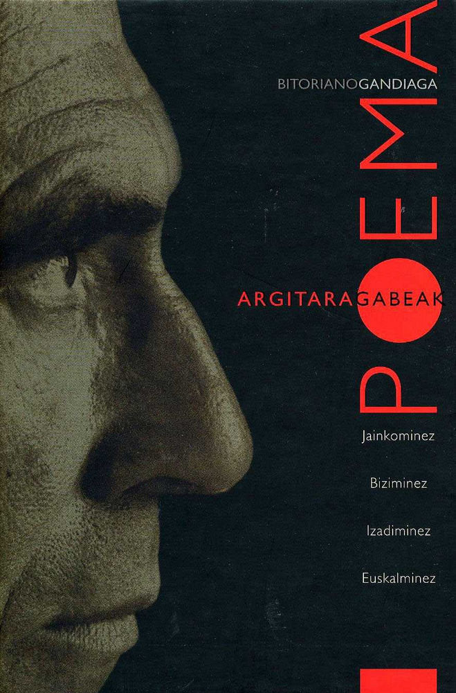 Bitoriano Gandiagaren poema argitaragabeak, de Gandiaga Artetxe | portada del libro
