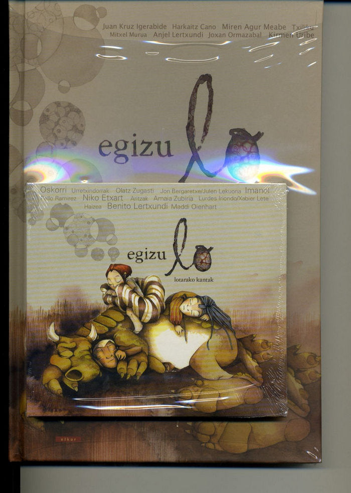 Egizu lo. (Liburua + CDa), de Harkaitz Cano | portada del libro