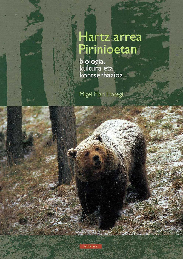 Hartz arrea Pirinioetan, de Elosegi Irurtia | portada del libro