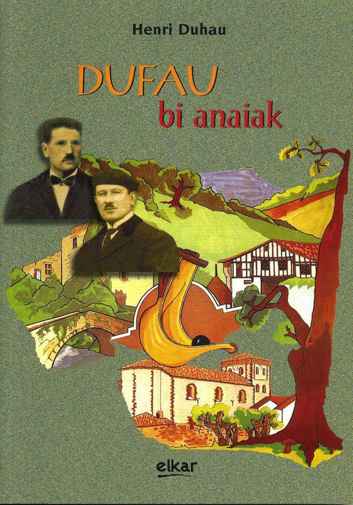 Dufau bi anaiak, de Duhau | portada del libro