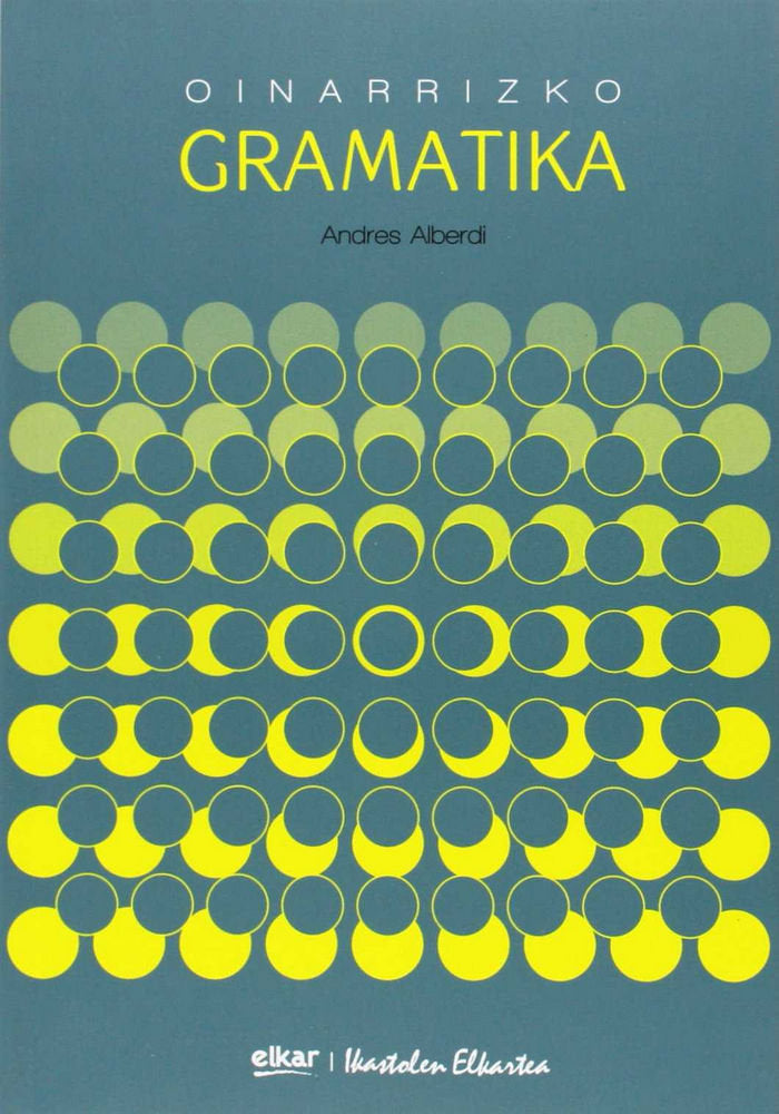 Oinarrizko gramatika, de Alberdi Gorostiaga | portada del libro