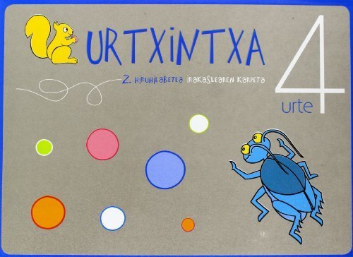 Urtxintxa 4 urte - Irakaslearen karpeta 2, de Batzuen artean | portada del libro