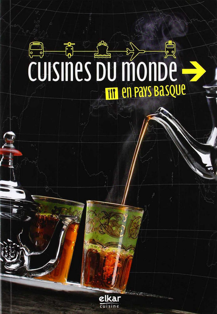 Cuisines du monde en Pays Basque, de Varios autores | portada del libro