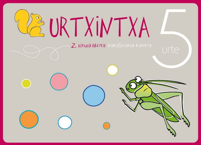 Urtxintxa 5 urte - Irakaslearen karpeta 2, de Batzuen artean | portada del libro