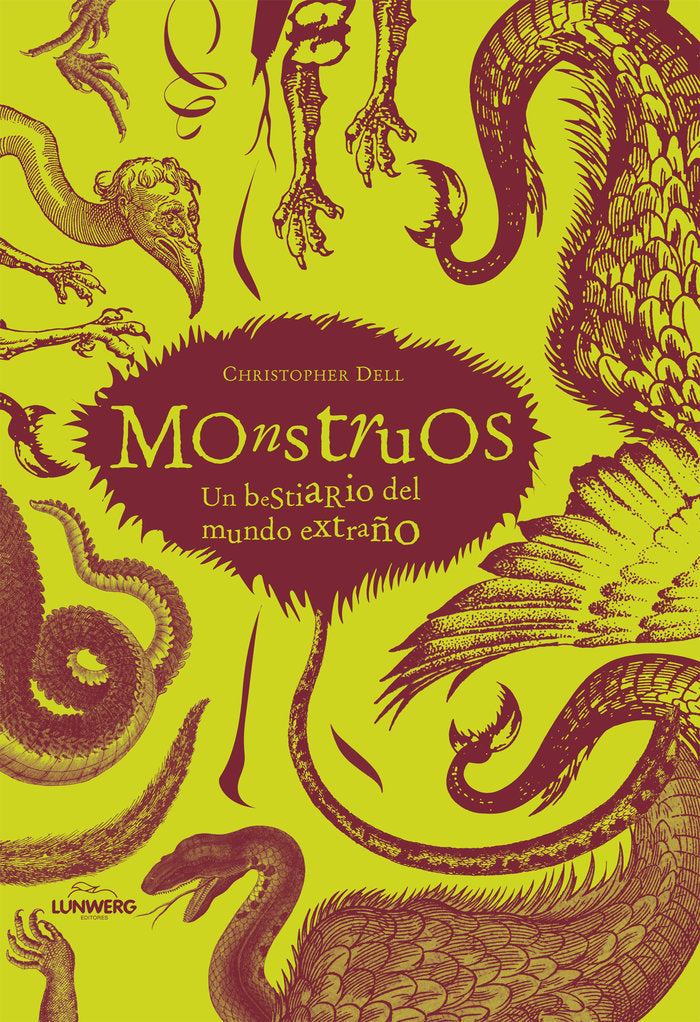 Monstruos. Un bestiario del mundo extraño, de AA. VV. | portada del libro