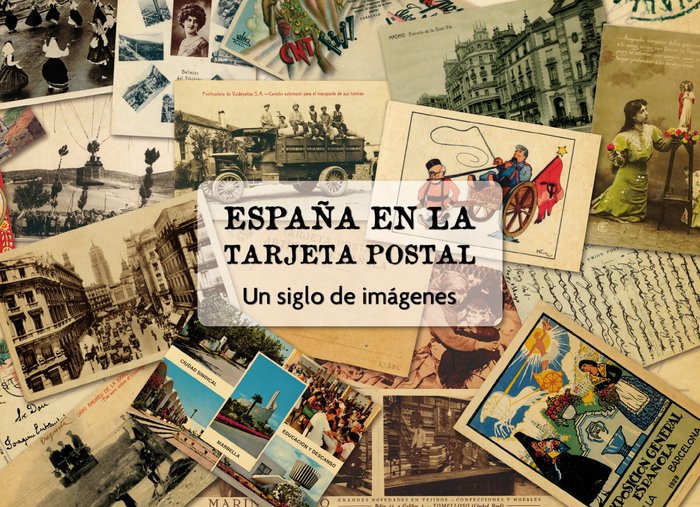 España en la tarjeta postal, de Riego | portada del libro