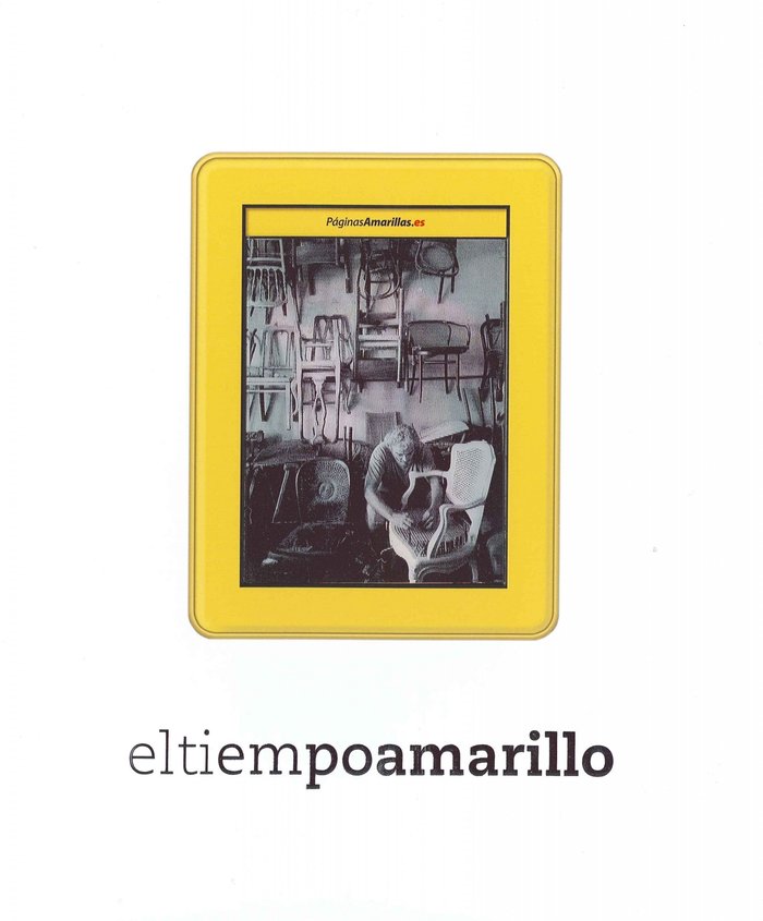El tiempo amarillo, de López Mondéjar | portada del libro