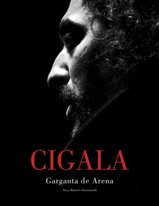 Cigala. Garganta de arena, de Bartels Suermondt | portada del libro