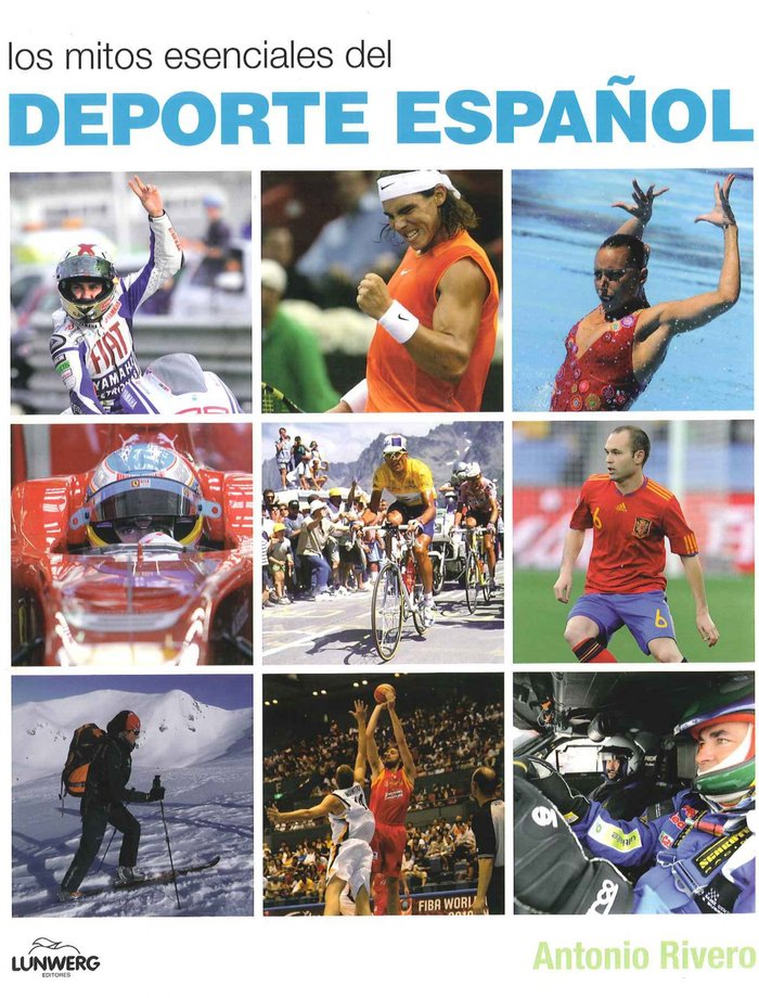 Los mitos esenciales del deporte español, de AA . VV. | portada del libro