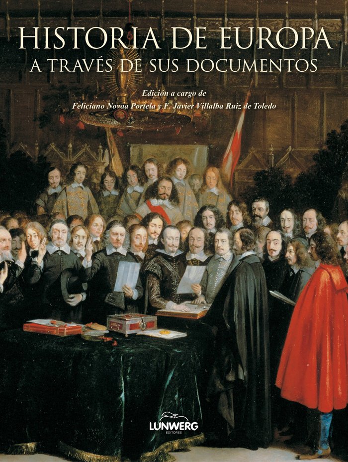 Historia de Europa. A través de sus documentos, de Novoa Portela | portada del libro