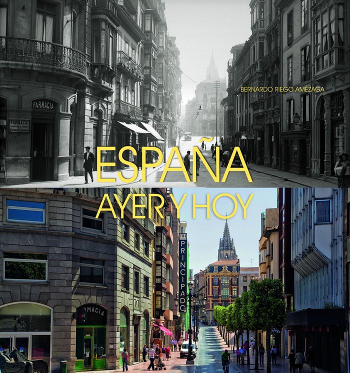 España ayer y hoy, de Riego, Bernardo | portada del libro