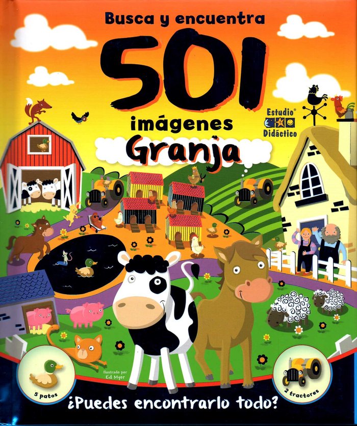 501 imágenes granja, de Equipo editorial | portada del libro