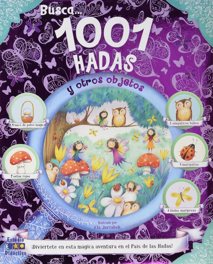 BUSCA 1001 HADAS Y OTROS OBJETOS, de IGLOO BOOKS LTD | portada del libro