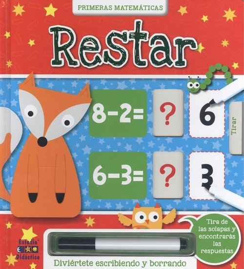RESTAR PRIMERAS MATEMATICAS | portada del libro