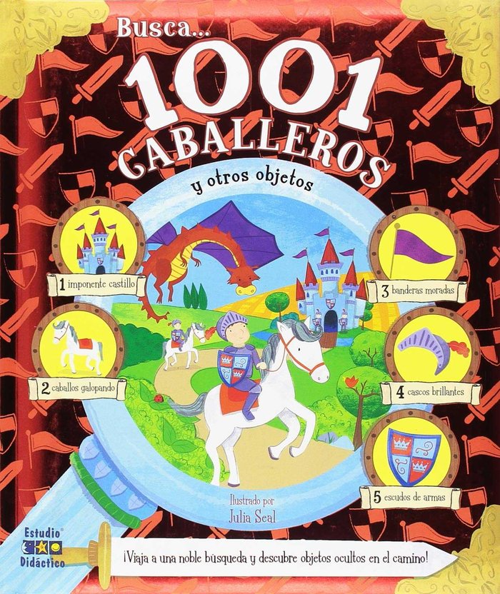 BUSCA 1001 CABALLEROS Y OTROS OBJETOS, de IGLOO BOOKS LTD | portada del libro