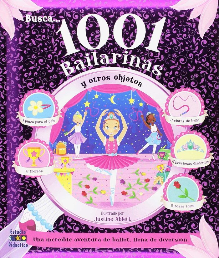 BUSCA 1001 BAILARINAS Y OTROS OBJETOS, de IGLOO BOOKS LTD | portada del libro