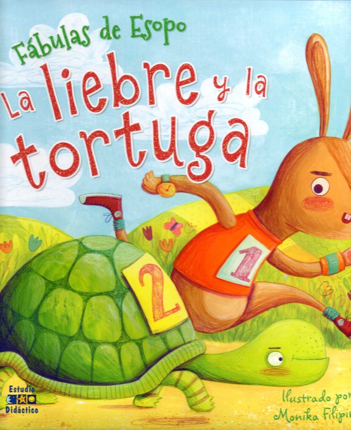 LA LIEBRE Y LA TORTUGA | portada del libro