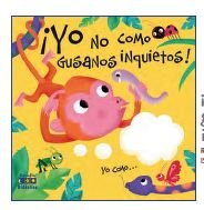 YO NO COMO GUSANOS INQUIETOS, de CURIOUS UNIVERSE | portada del libro