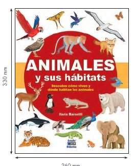 ANIMALES Y SUS HABITATS, de BARSOTTI, ILARIA | portada del libro
