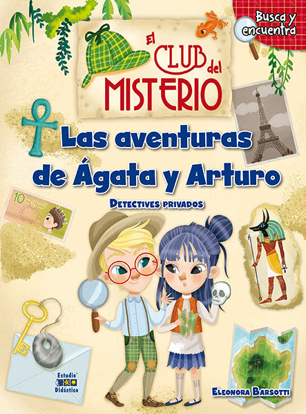 LAS AVENTURAS DE AGATA Y ARTURO CDM BUSCA Y ENCUENTRA, de BARSOTTI | portada del libro