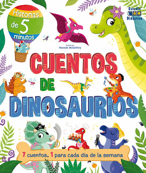 CUENTOS DE DINOSAURIOS | portada del libro