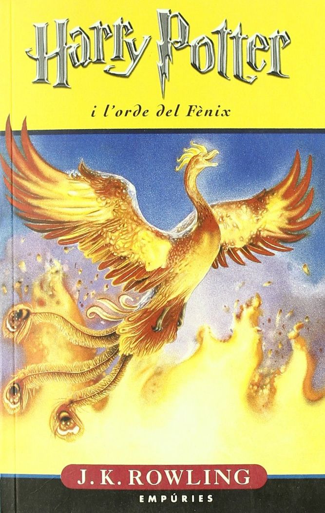 Harry Potter i l'orde del Fènix, de Rowling | portada del libro