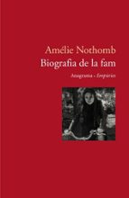 Biografia de la fam, de Amélie Nothomb | portada del libro