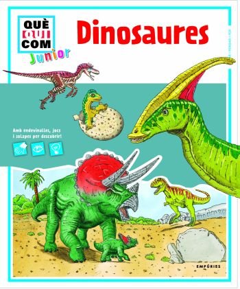 Dinosaures, de Autors | portada del libro