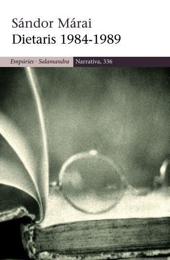 Dietaris 1984-1989, de Márai | portada del libro