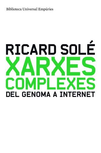 Xarxes complexes, de Solé | portada del libro