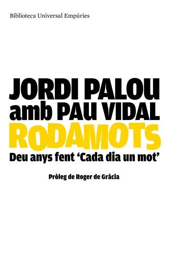 Rodamots, de Vidal Gavilan | portada del libro